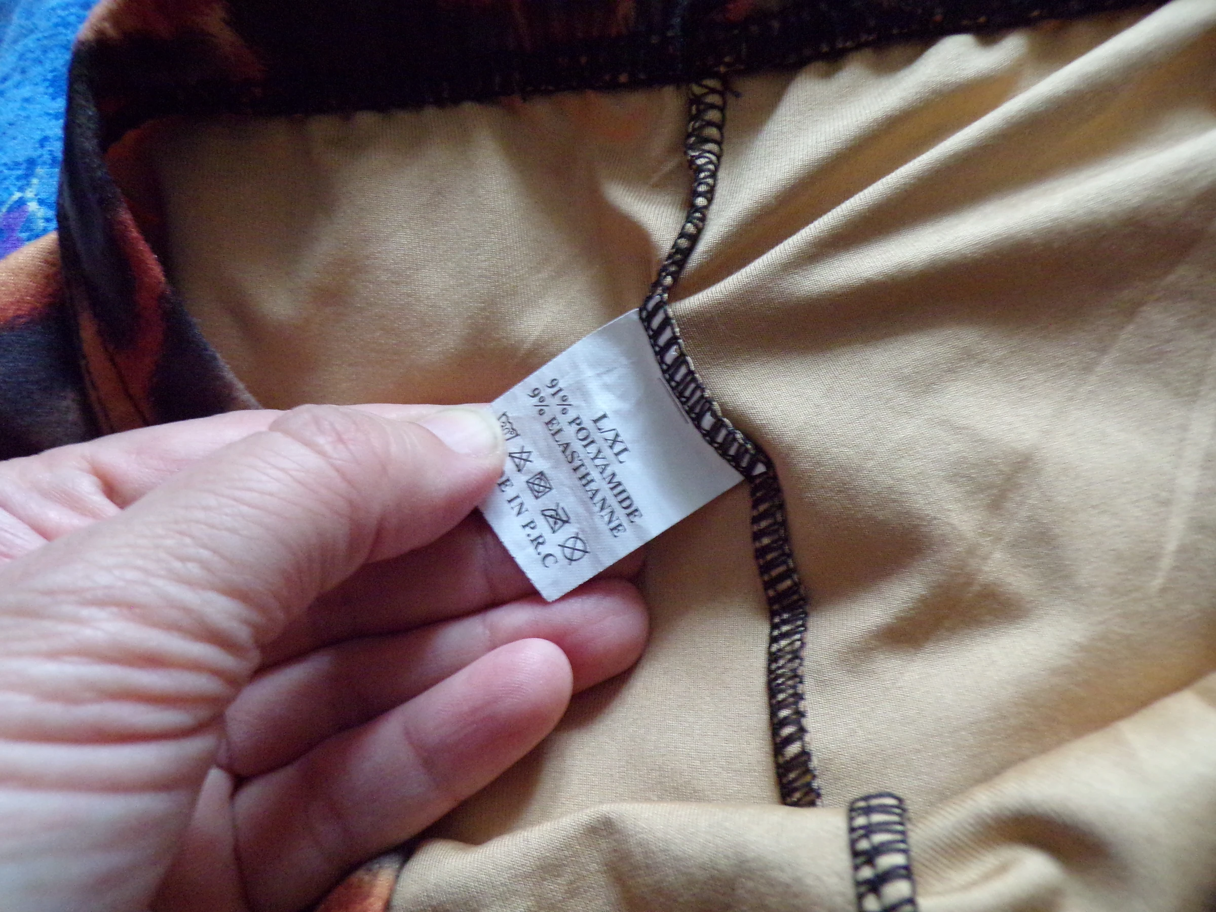 Legging marron bege cinza G/GG novo – photo 3